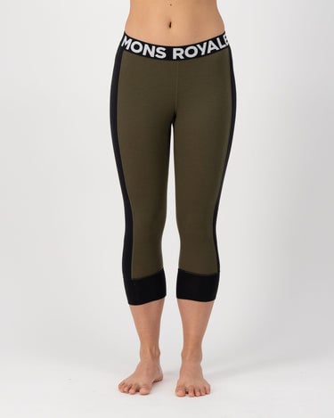 Mons Royale Cascade Merino 3/4 Legging - Women's