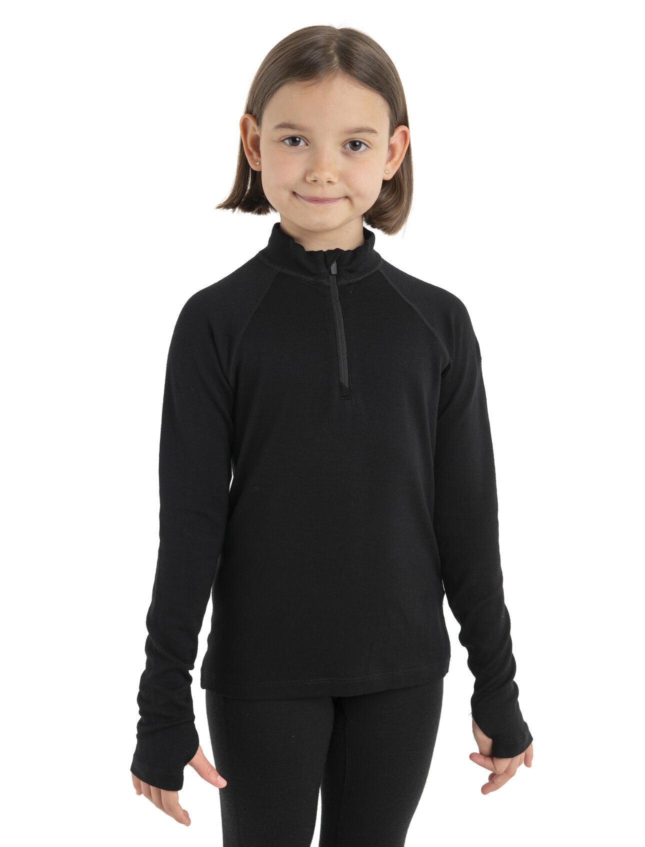 Icebreaker 260 Tech LS Half Zip Top - Junior