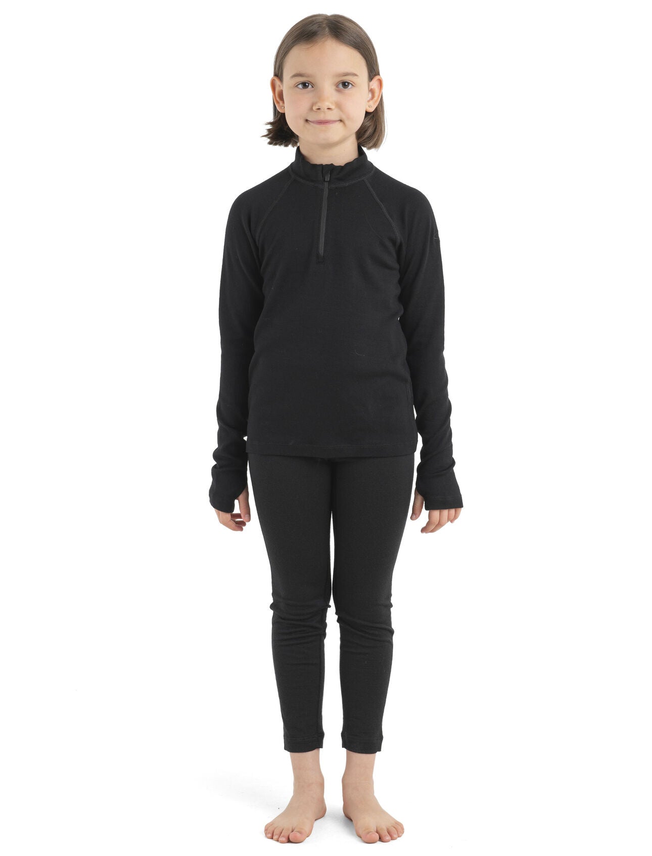 Icebreaker 260 Tech LS Half Zip Top - Junior