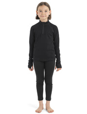 Icebreaker 260 Tech LS Half Zip Top - Junior