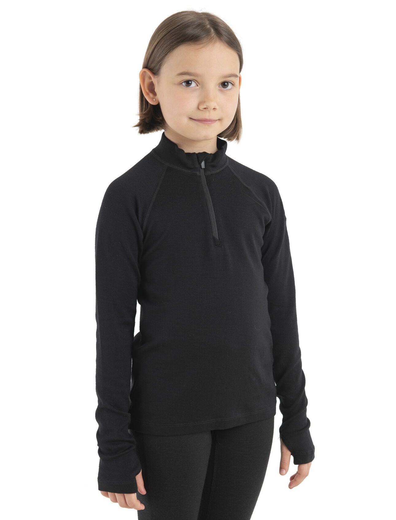 Icebreaker 260 Tech LS Half Zip Top - Junior