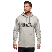 Black Diamond Stacked  Logo Hoody -
