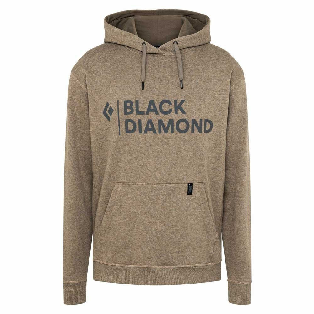 Black Diamond Stacked  Logo Hoody -