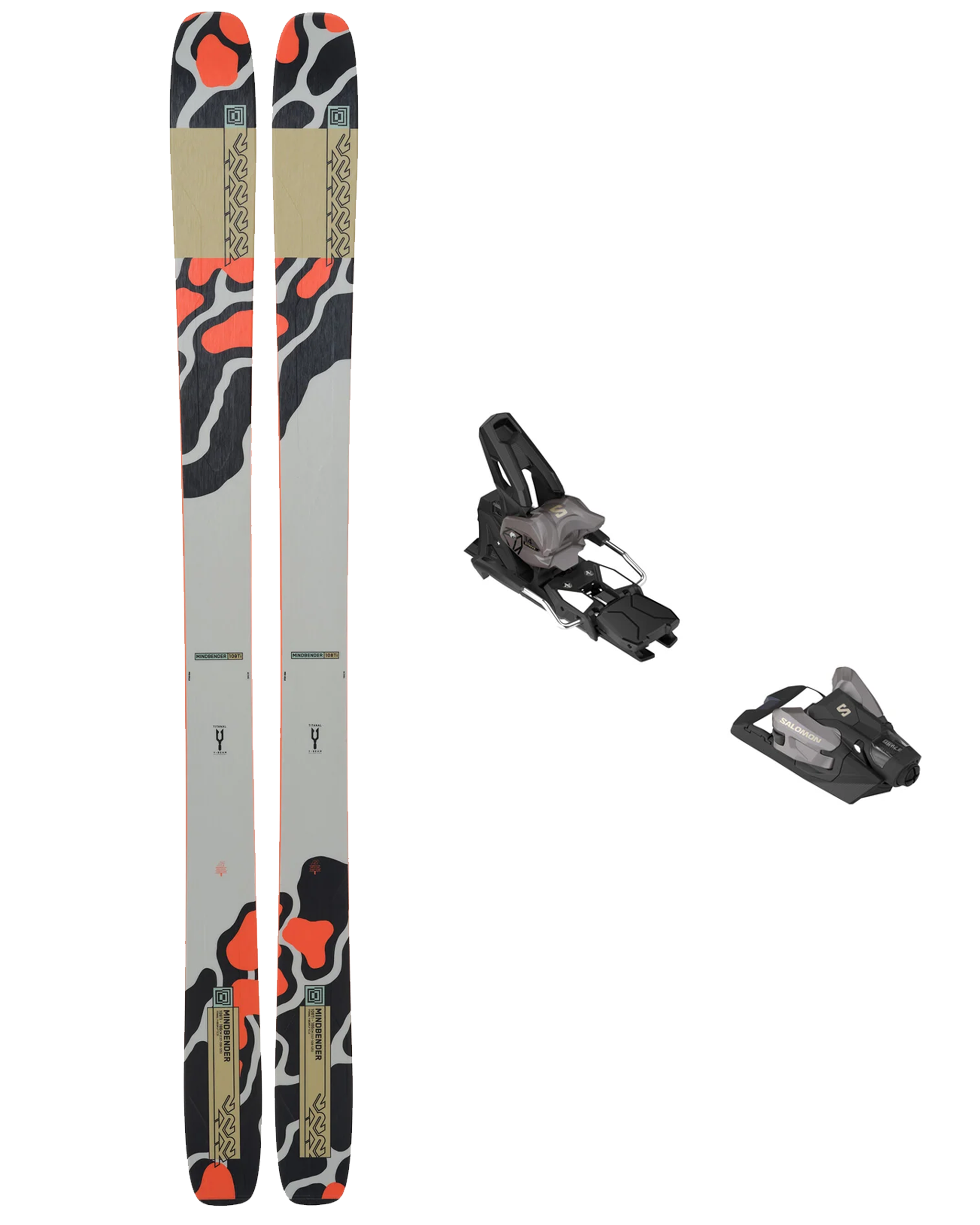 K2 Mindbender 108Ti 2024 + Salomon Strive 14