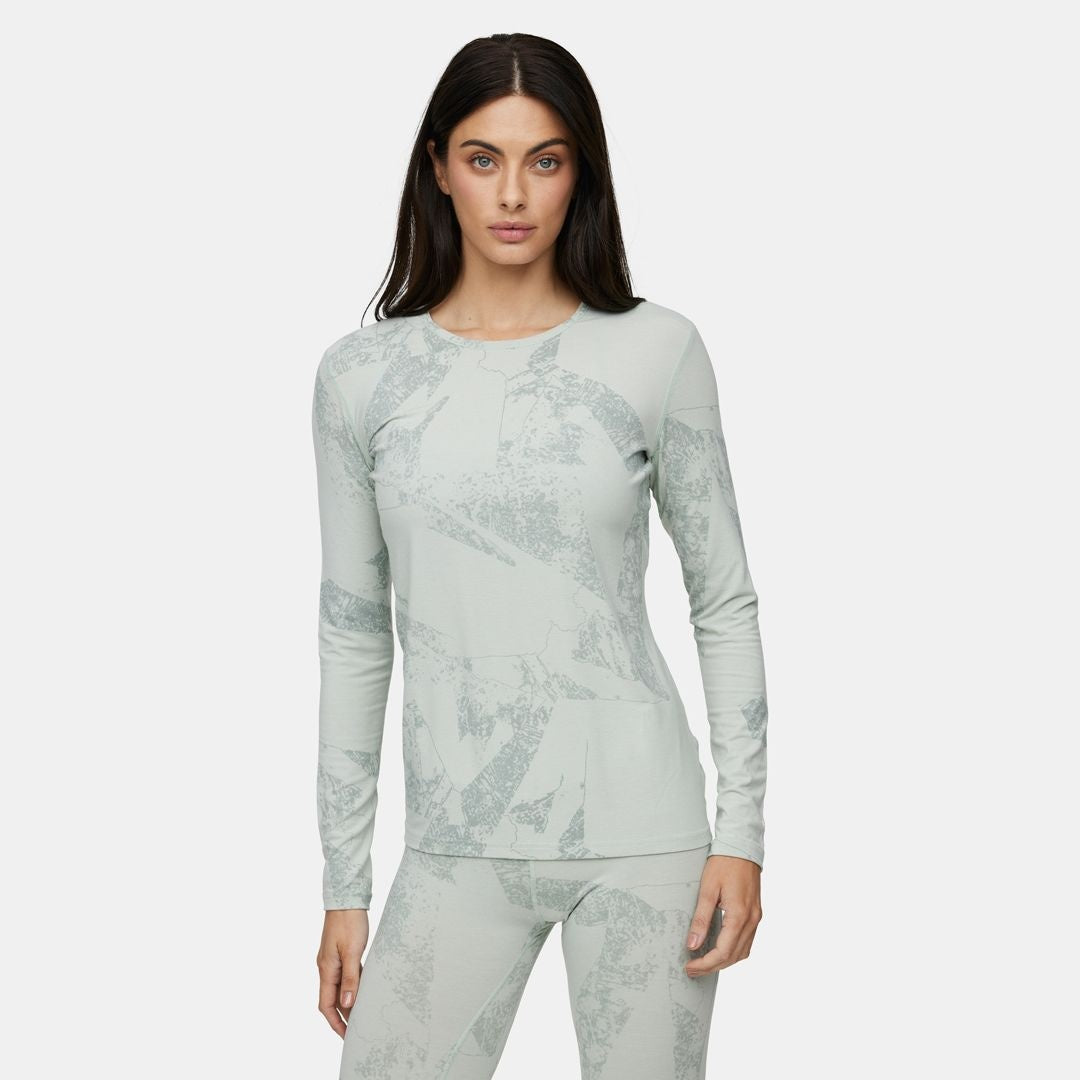 Le Bent Fractal Midweight Crew 2025 - Women's