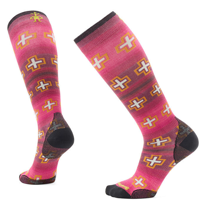 Smartwool Zero Cushion Paths Crossed Print Socks 2025 - Women's
