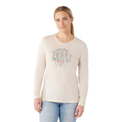Smartwool Floral Tundra Graphic LS Tee 2024 - Women's