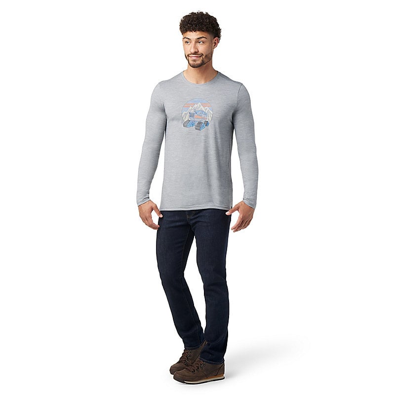 Smartwool Snowcat Trek LS Graphic Tee - Men's