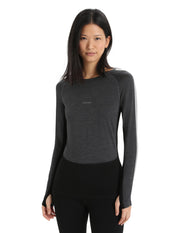 Icebreaker 200 ZoneKnit™ LS Crewe 2025 - Women's