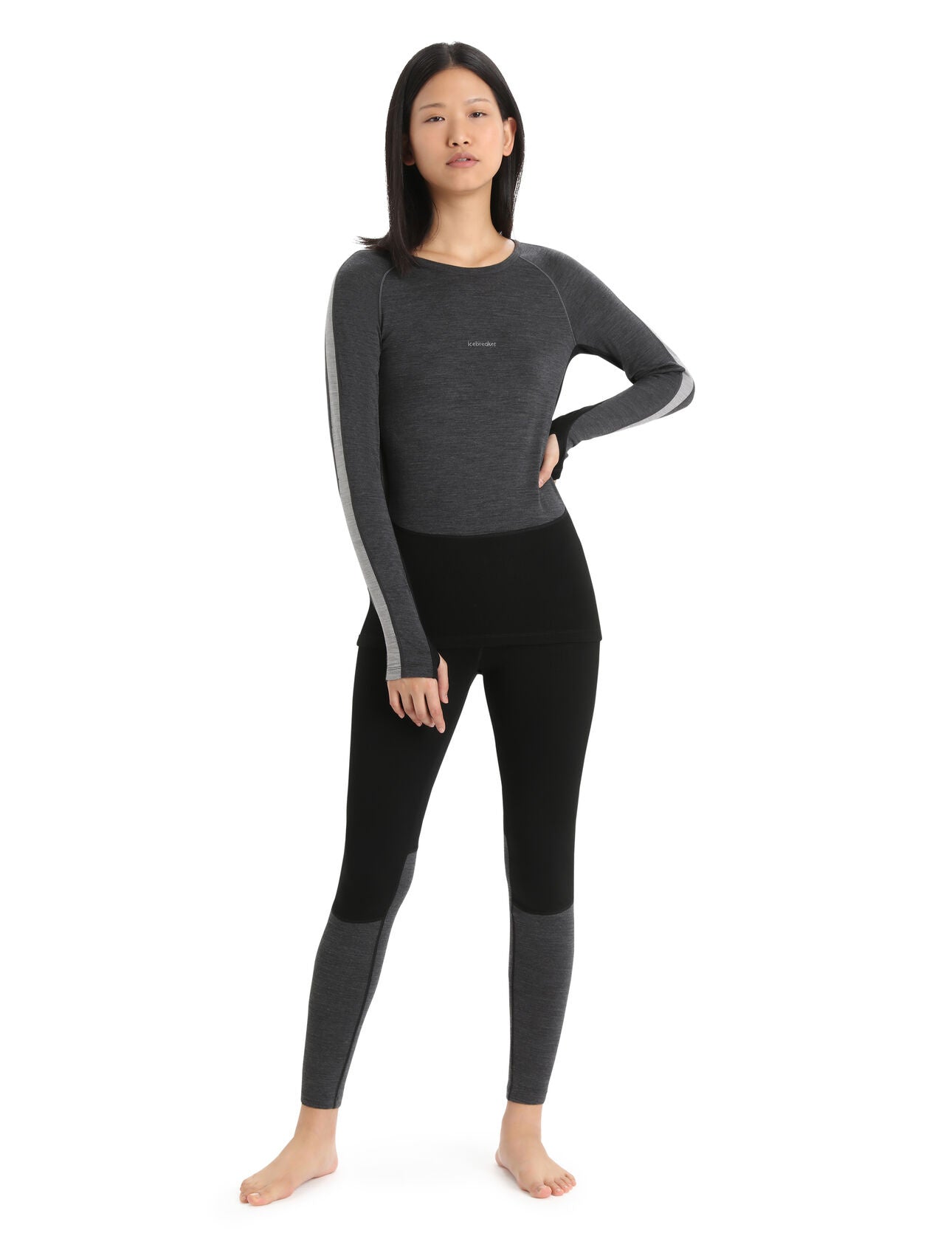 Icebreaker 200 ZoneKnit™ LS Crewe 2025 - Women's
