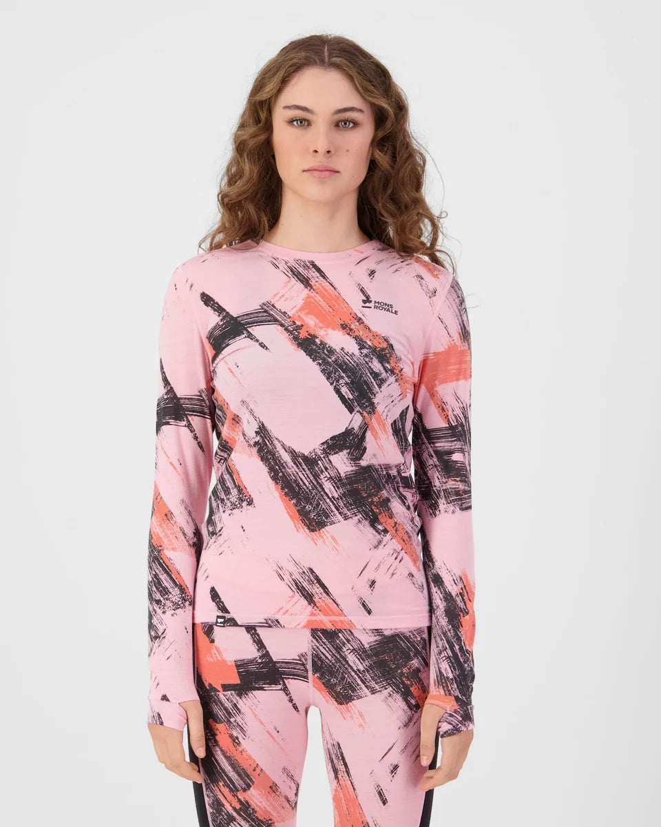 Mons Royale Cascade Merino Long Sleeve - Women's