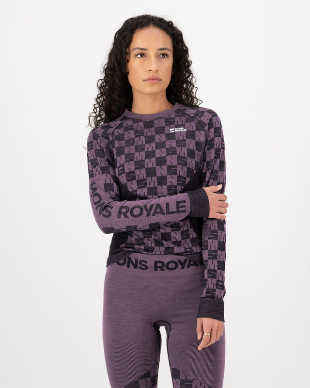 Mons Royale Ascender Merino Seamless Long Sleeve - Women's