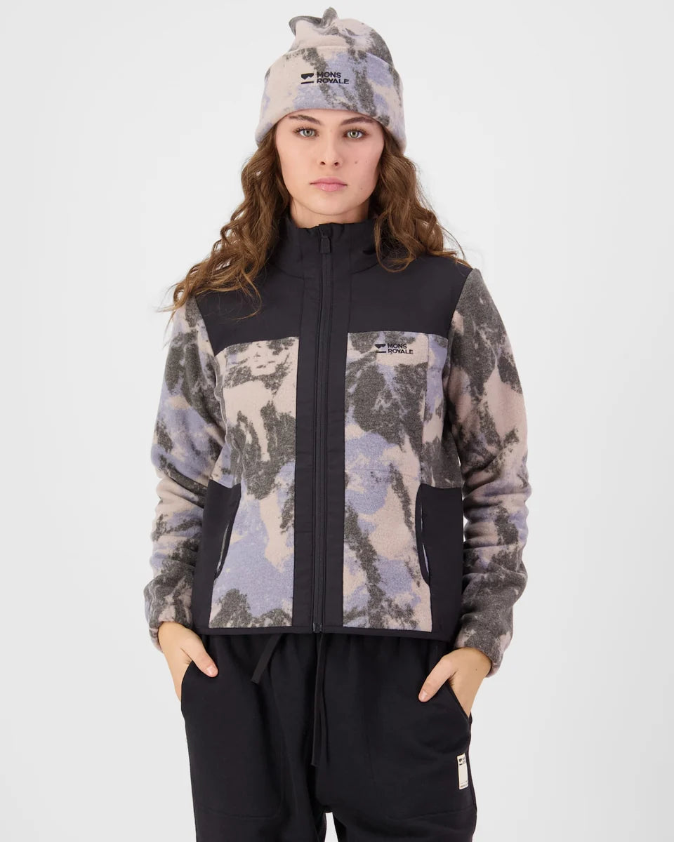 Mons Royal Pileup Wool Fleece Jacket 2027 - Women's