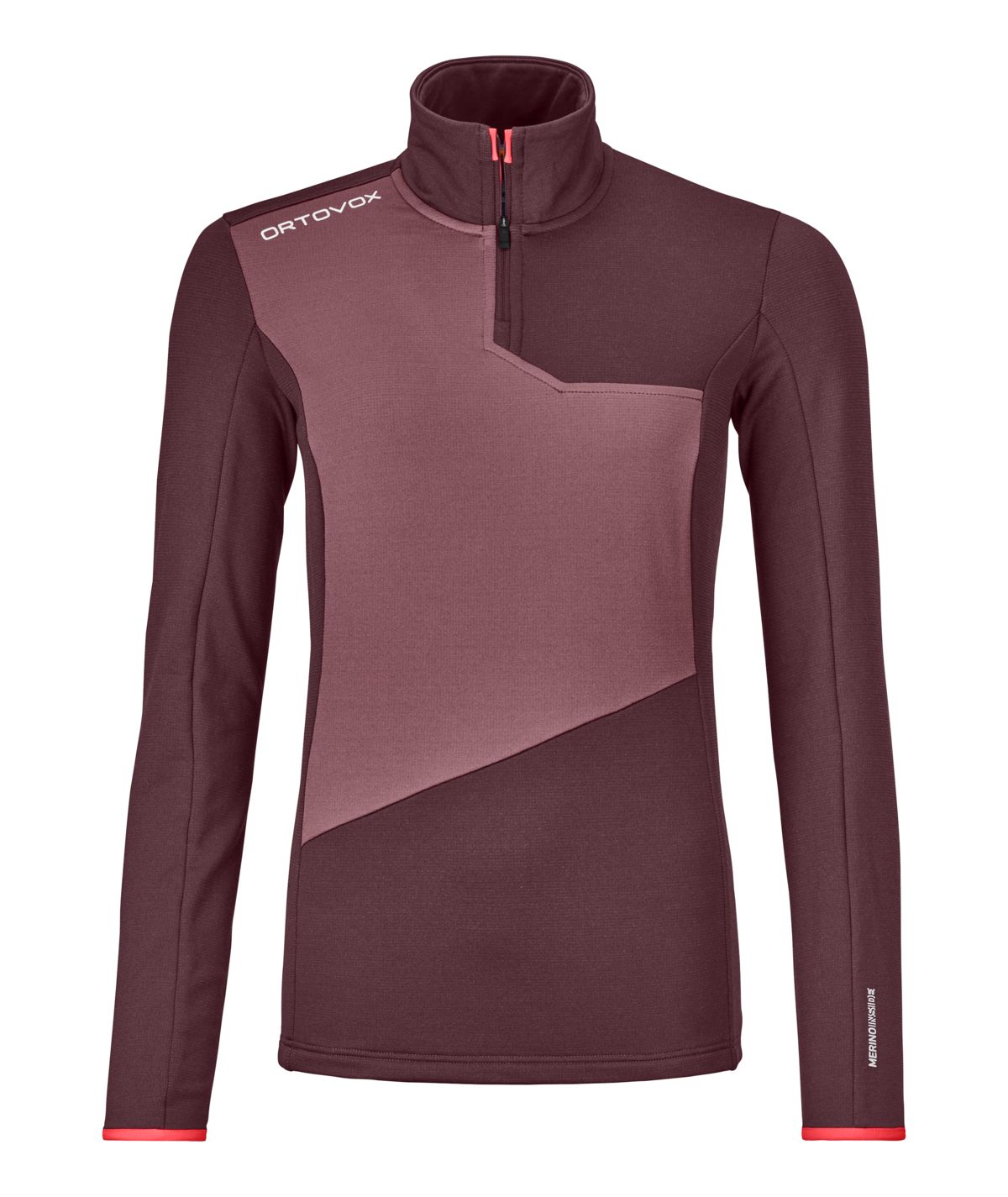 Ortovox Fleece Light Zip Neck - Women's