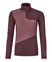 Ortovox Fleece Light Zip Neck - Women's