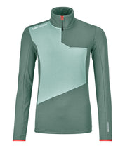 Ortovox Fleece Light Zip Neck - Women's