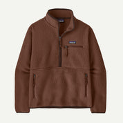 Chestnut brown fleece pullover