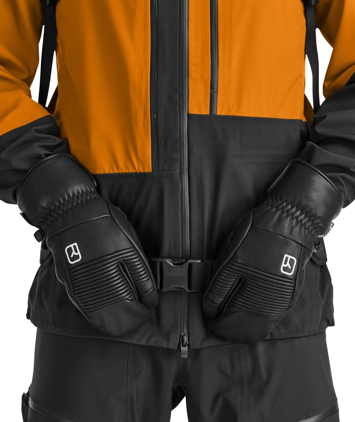 Ortovox Full Leather 3-Finger Glove