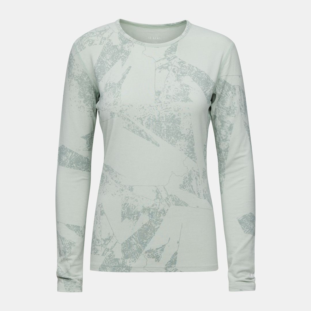 Le Bent Fractal Midweight Crew 2025 - Women's