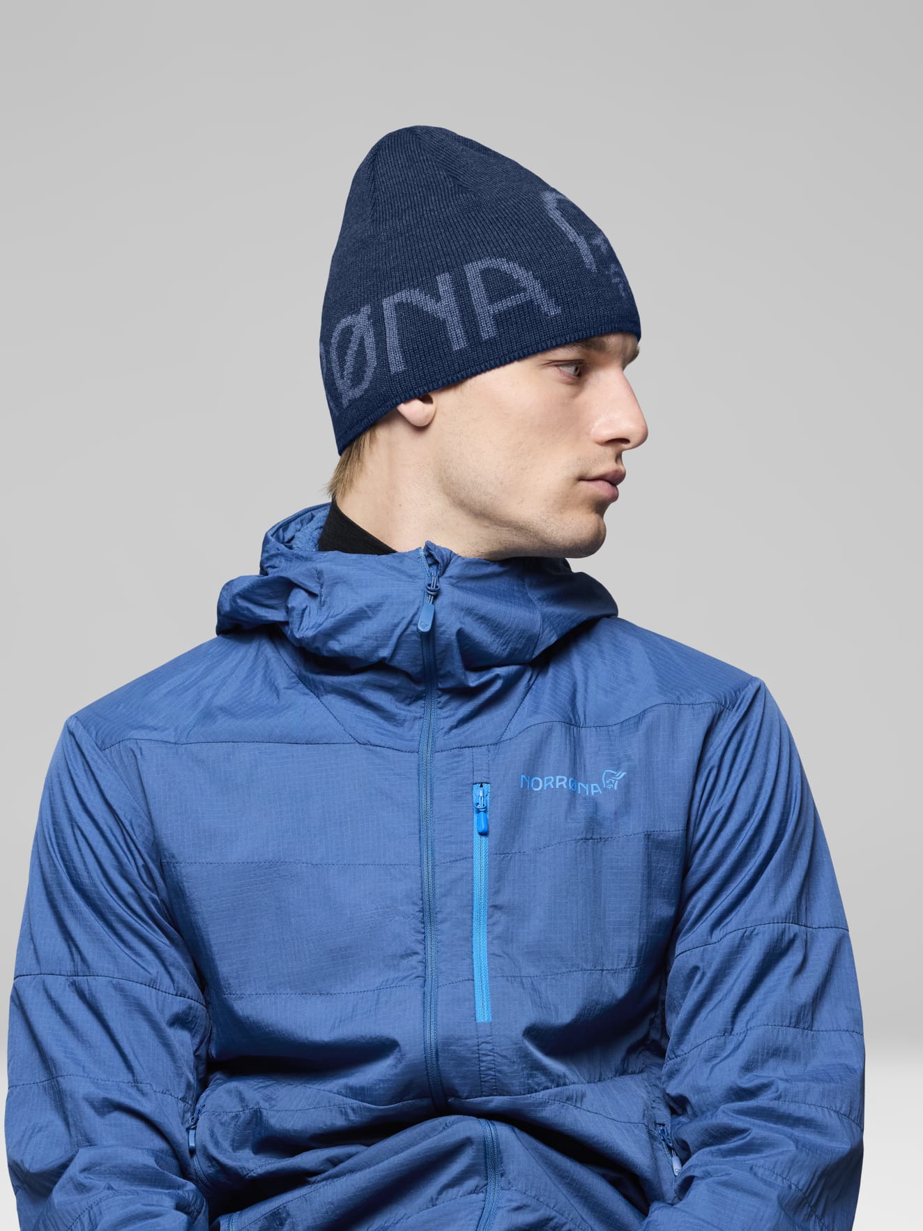 Norrona Mid Merino Logo Beanie
