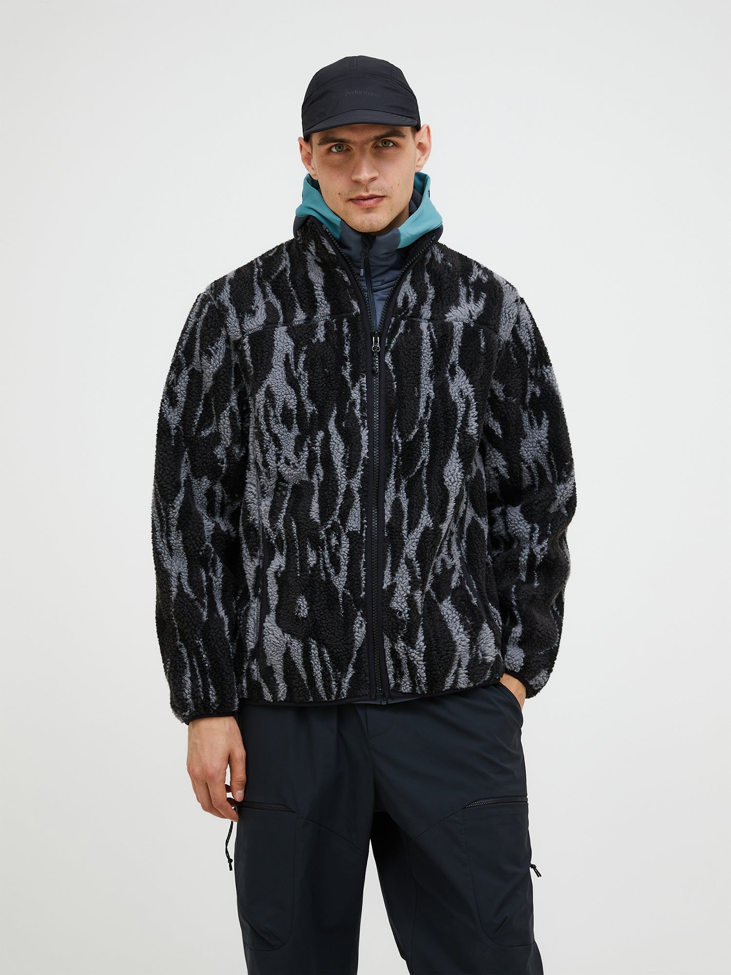 Peak Performance Graphic Pile Jacket - Men's