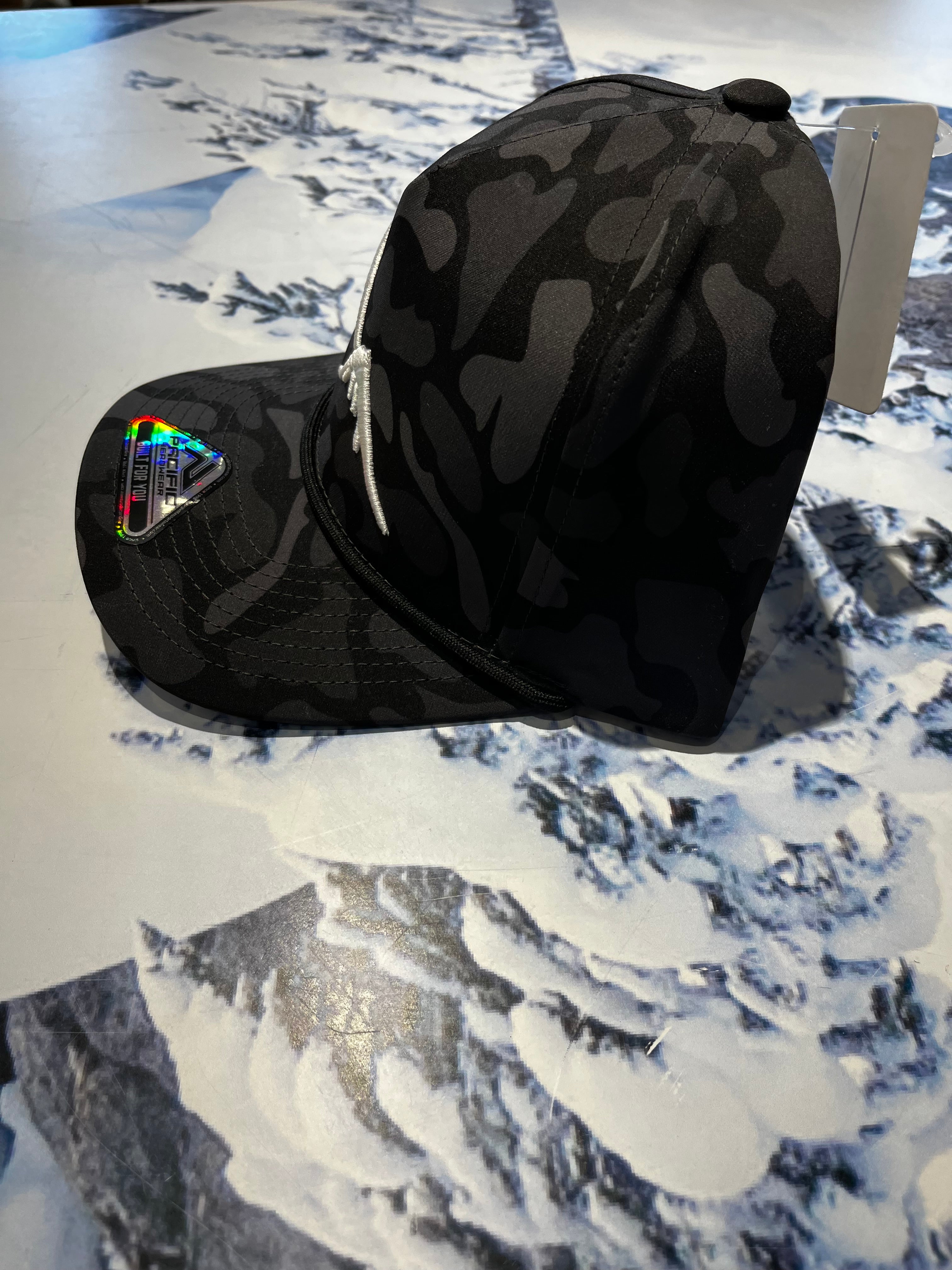 Ski West Duck Camo Hat