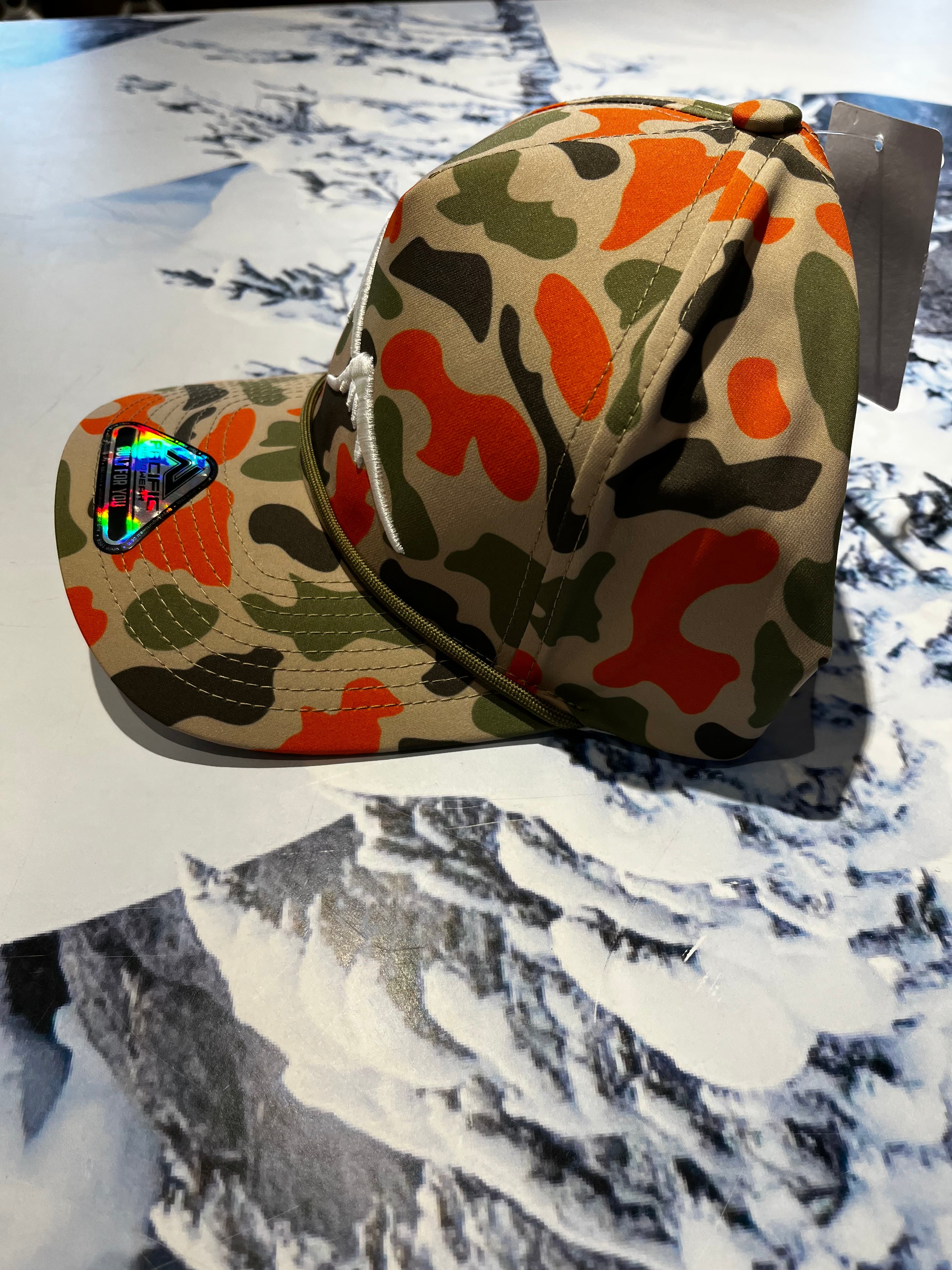 Ski West Duck Camo Hat