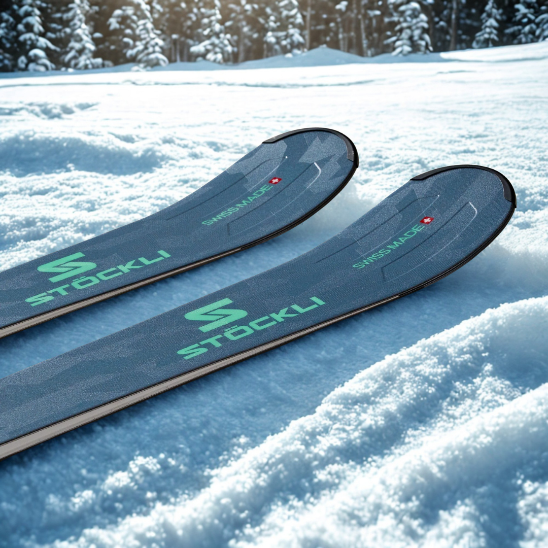 Stockli Montero AX with Binding on piste carving ski - Ski West