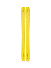 Two yellow ski boots shown side-by-side against a plain white background, with 'RANGER' printed on the side.