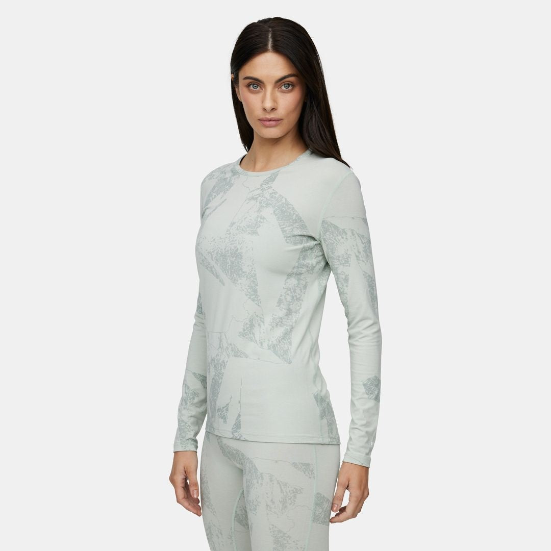 Le Bent Fractal Midweight Crew 2025 - Women's