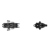 Top view of two heel risers and rotating toe piece of the Dynafit ST Rotation 10.