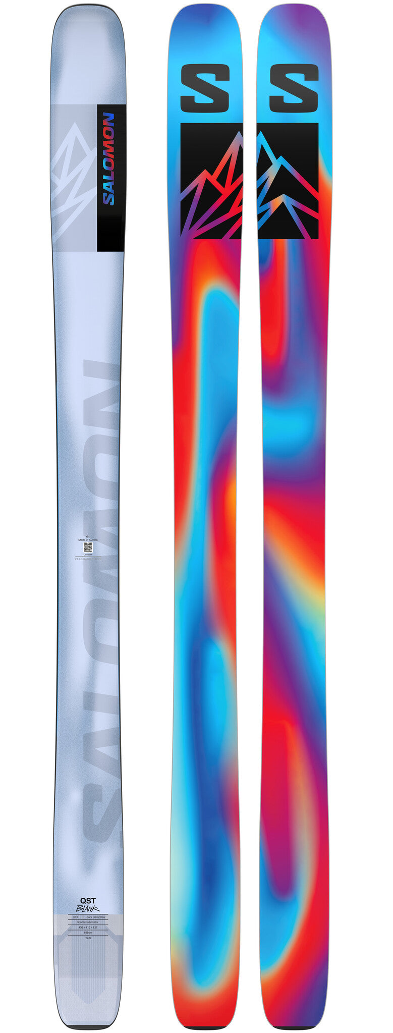 Salomon QST Blank スキー ビンディング付き Salomon QST Blank 2025 – Ski West