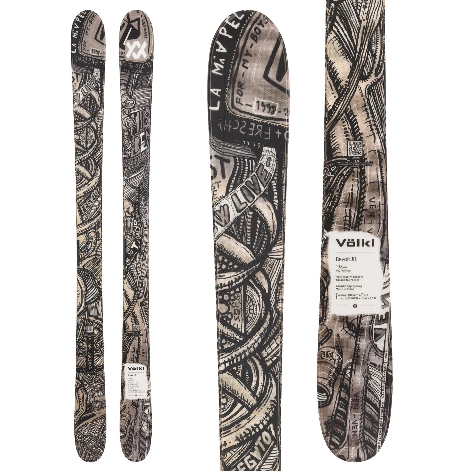 Volkl Revolt JR Urban 2027 - Junior