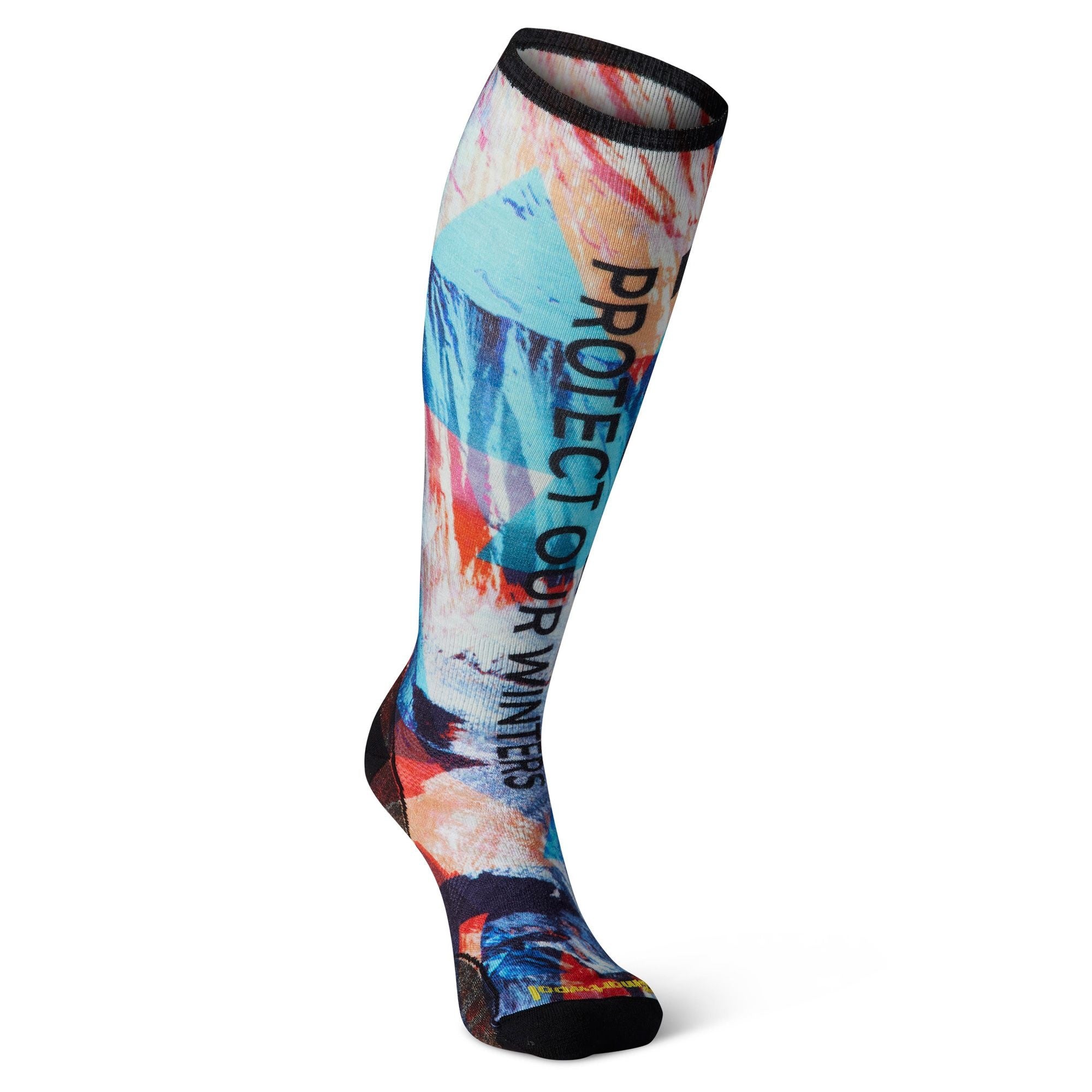 Smartwool Zero Cushion POW Print Ski Socks - Unisex